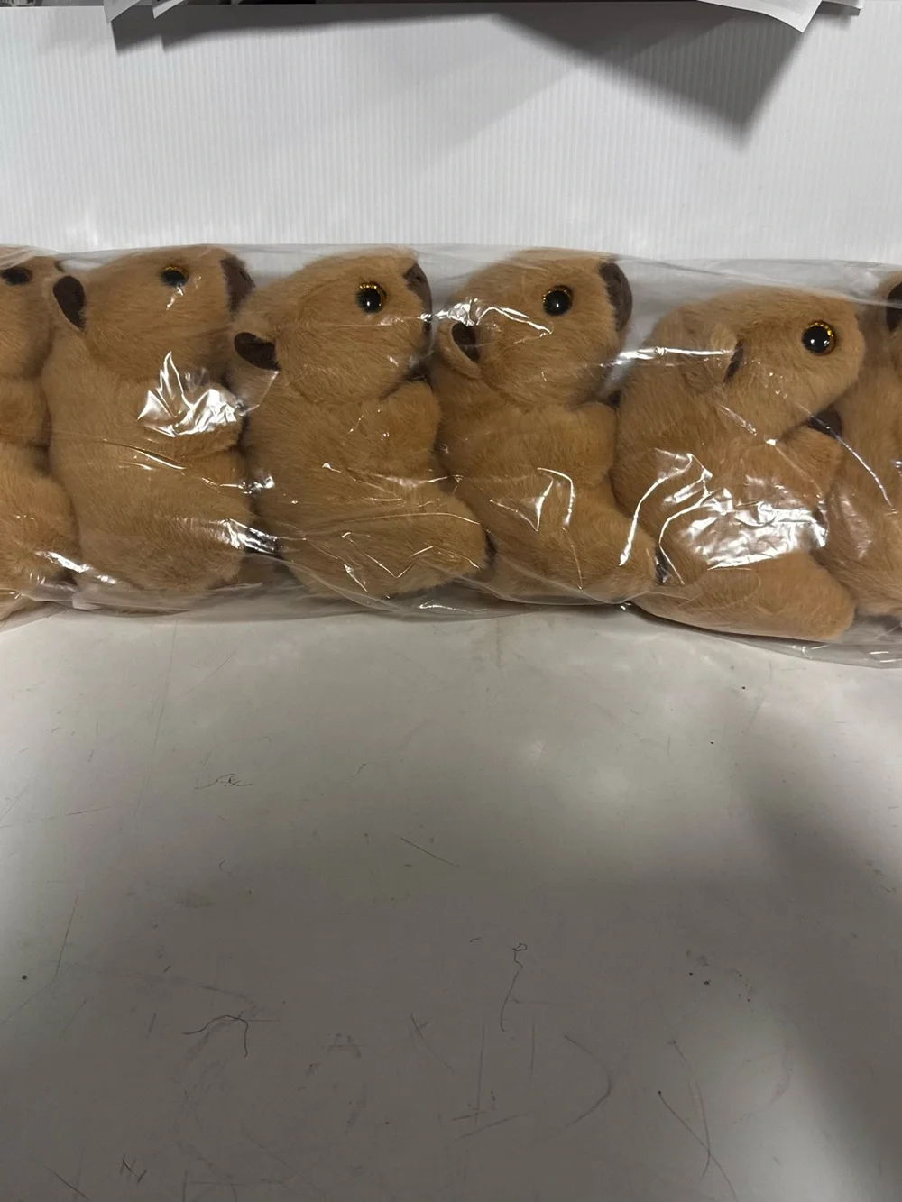Plush Small Pet Toy - Brown Plush Hamster Pack